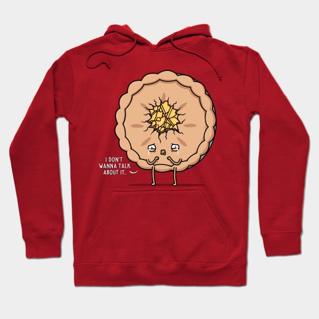 Traumatized Pie! Hoodie by Raffiti